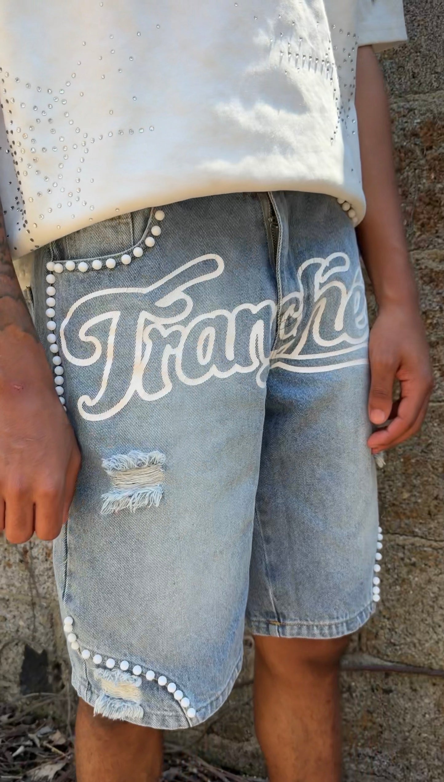 Blue Denim Jorts