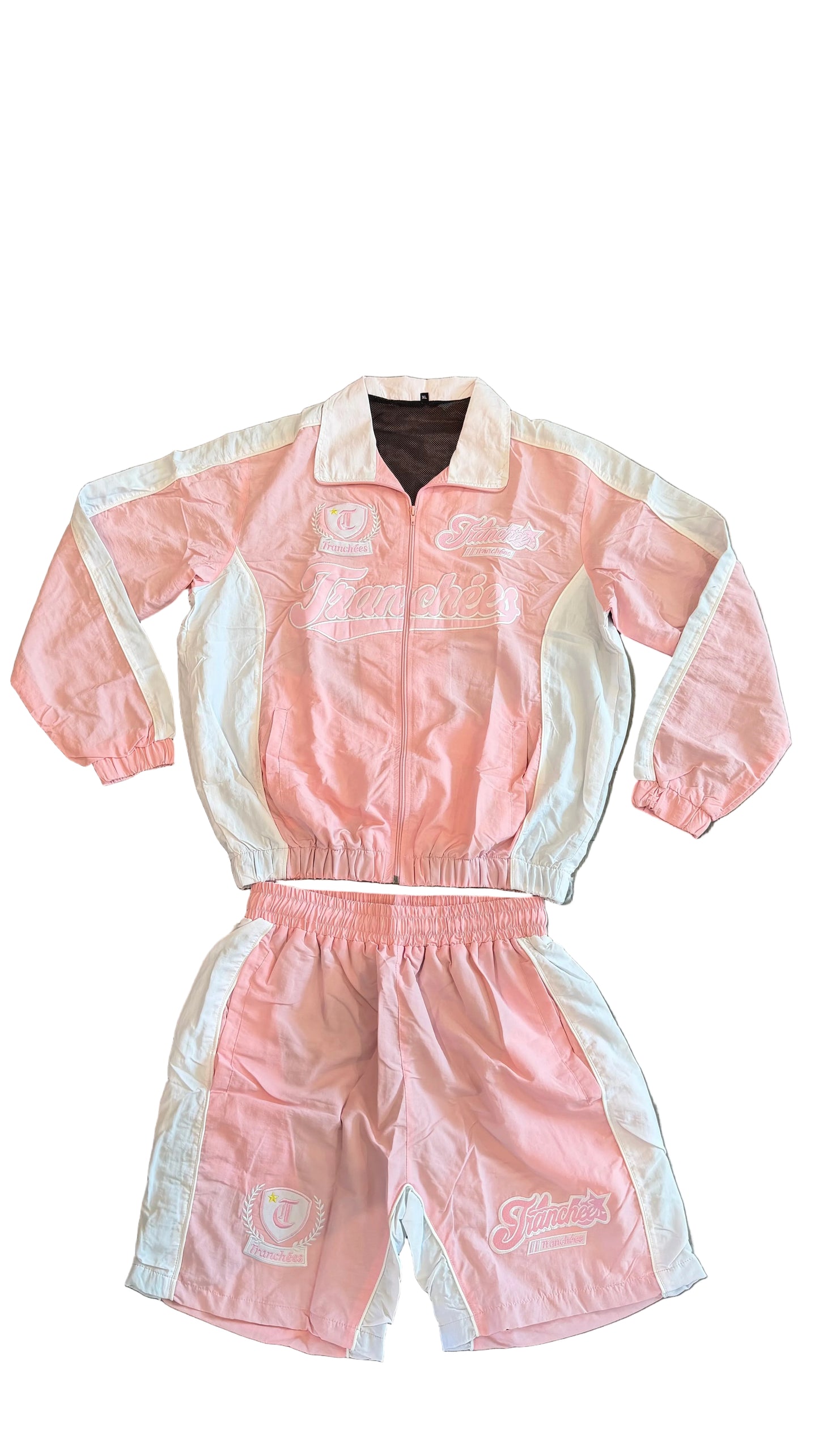 Pink/White Tranchées set
