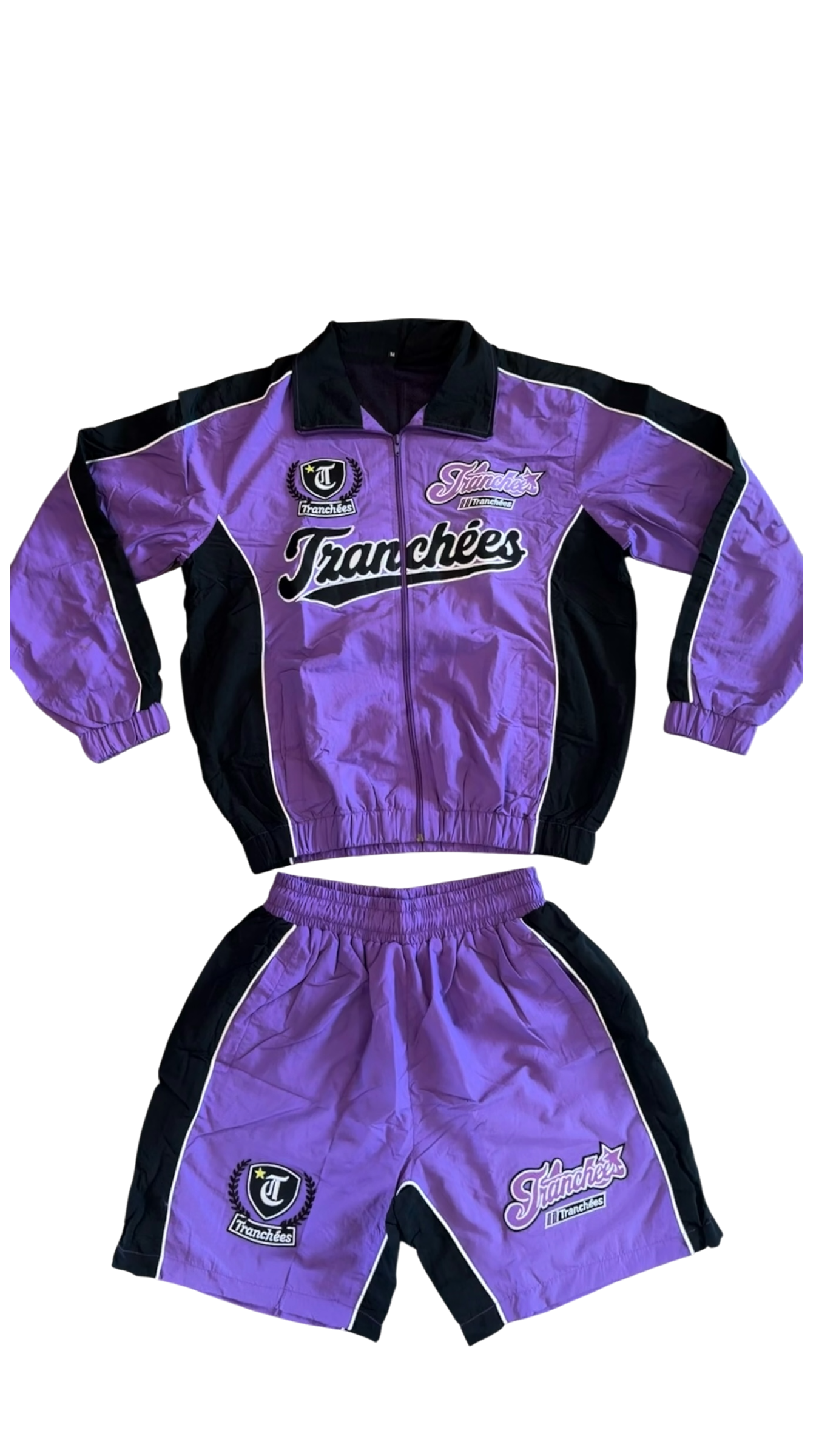 Purple/Black Tranchées set